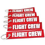 Rotary13B1 Flight Crew - Red/White - 5pcs Keychains