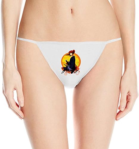 TANGDANMEI Rurouni Kenshin Women T-back Cotton T Back Best Underwear Steve Peat Wont Be Back Sexy