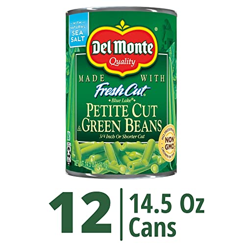 Del Monte Petite Cut Green Beans, 14.5 Oz, (Pack Of 12) Pricepulse