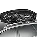 INTEY Cargo Bag Rooftop Cargo Carrier Waterproof Car Roof Storage 20 Cubic Feet for Car, Van and SUV