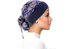 FADACHY Chemo Headwear for Women,Chemo Caps Lightweight for Summer with Head Scarf,Silky Soft Hair Turbans Fashion
