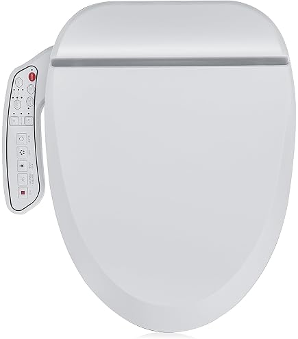 ZMJH Bidet Toilet Seat, Electric Smart Heated Seat with Slow