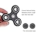 Fidget Spinner Toy Stress Reducer Fast Bearings Spins for 3 mins (Black)