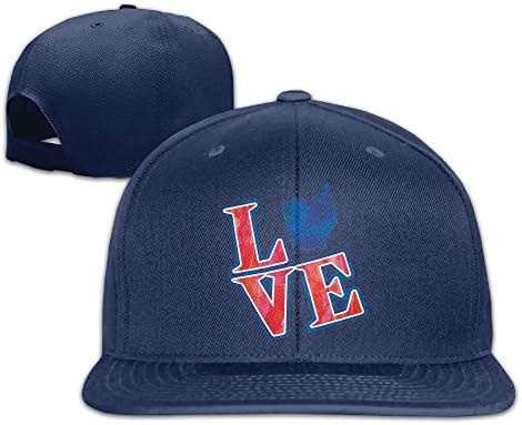 FEI Rui DE Love Ohio State Unique Adjustable Belt Trucker Cap
