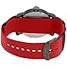 Wenger Men's Urban Metropolitan Stainless Steel Swiss-Quartz Watch with Nylon Strap, red, 22 (Model: 01.1041.132