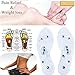 Acupressure Massage Foot Massage Foot Reflexology Pain Relief Shoes Insole 4 Pairs Washable