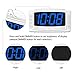 DreamSky Simple Alarm Clock with Snooze, 1.2 Inch Clear Led Digit Display with Dimmer, Electronics Clock for Bedrooms Kids and Gift