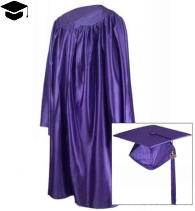 Toga Y Birrete Para Niños Y Estudiantes Toga De Graduación Unisex Graduación Vestido De La Borla