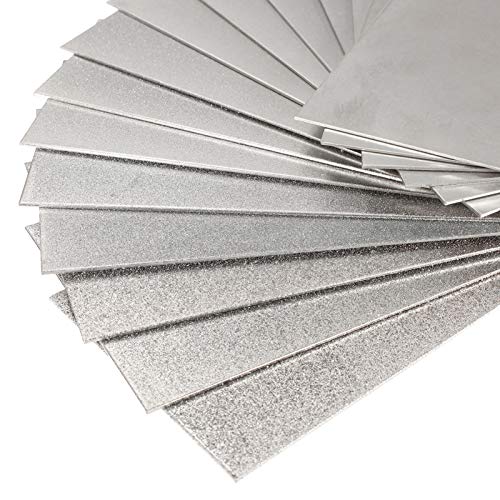 Jewboer Diamond Sharpening Stone Diamond Knife Sharpener Plate Honing