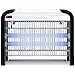 PestZilla™ Robust UV Electronic Bug Zapper – 20 Watts, Large-area Protection - Up to 6,000 Sq. Feet / For Indoor Use – Kills Flies, Mosquitoes, Insects, Etc. – Enjoy an Insect Free Environment
