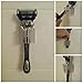 RazorGrip - The New Suction Cup Shower Razor Holder & loofah Holder for Home or RV. Great Stocking Stuffer. Perfect for Travel. (Clear 2 Pack)