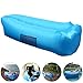 Anglink Outdoor Inflatable Lounger Couch, Thick Durable Comfortable, Air Sofa Blow Up Lounge Chair with Carrying Bag for Travelling, Camping, Hiking, Park, Pool and Beach Parties