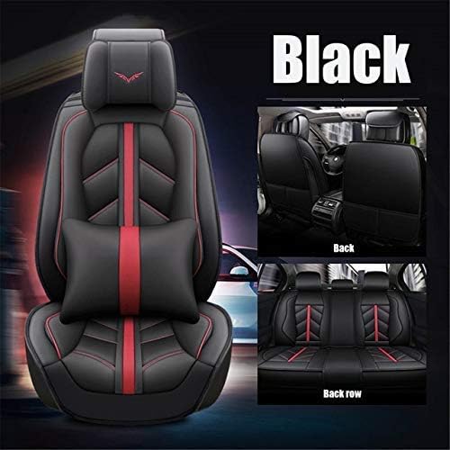 色名 Blue Autoaccessoryスポーツレーシングカーシートは5席カーインテリアアクセサリー ブルー 米国のカーアクセサリー 別倉庫からの配送 グレー色 用puレザー自動車用シートクッションプロテクターをカバー Color Dinegg Black