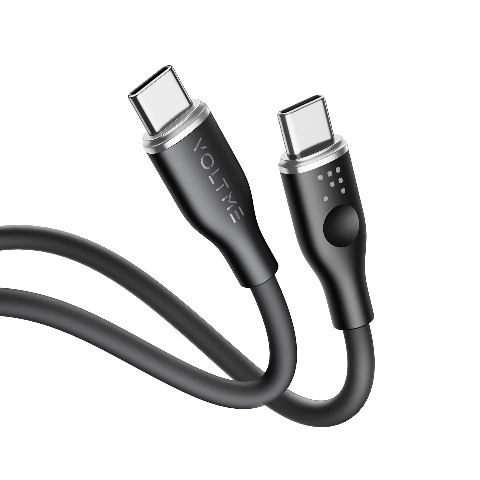 VOLTME Fast Charging Cable 1M USB-C to USB-C 2.0 Black