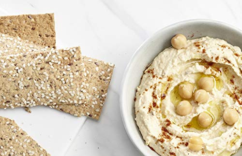 Ozery Bakery Organic Multi Grain & Seeds Lavash Crackers, 4-Count, 6-Pack - Thumbnail 4