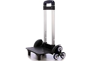 LKOOFHNM Backpack Trolley Foldable Trolley Cart 6 Rolling-Luggage Carts Aluminium Alloy Luggage Hand Cart for School Bags Foldable Trolley Cart Backpack Trolley Aluminium Alloy Hand Cart for School