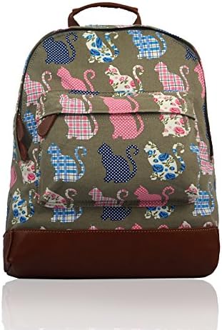 SALE - Children's 'CK' Designer Style Canvas Animal Print Backpack - 'JC' Kids Back to School Collection