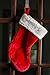 Classic Red and White Extra Soft Plush Christmas Stocking 16
