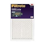 Filtrete MPR 1500 20 x 20 x 1 Healthy Living Ultra Allergen Reduction HVAC Air Filter, Delivers Cleaner Air Throughout Your Home, 6-Pack