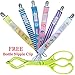 Premium Pacifier Clip (6 Pack) With Unisex Stylish Designs - The Best Pacifier Clip For Teething Ring, Pacifier Holder, Boy And Girls - Unique Baby Shower Gift - Free Bottle Nipple Clip.