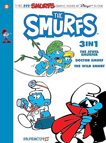 Amazon.com: The Smurfs 3-in-1 Vol. 1: The Purple Smurfs, The