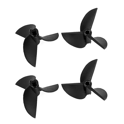 Buy Uxcell Rc Boat Propeller 3mm Shaft 3 Vanes 35mm 1 9 P D Fan