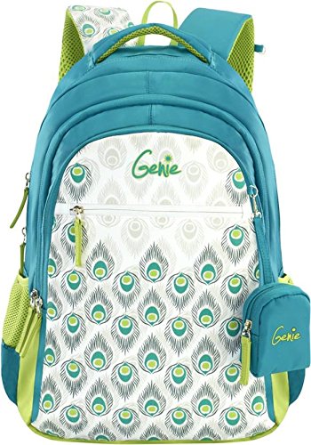 Genie 36 Ltrs Green Casual Backpack (Glam)