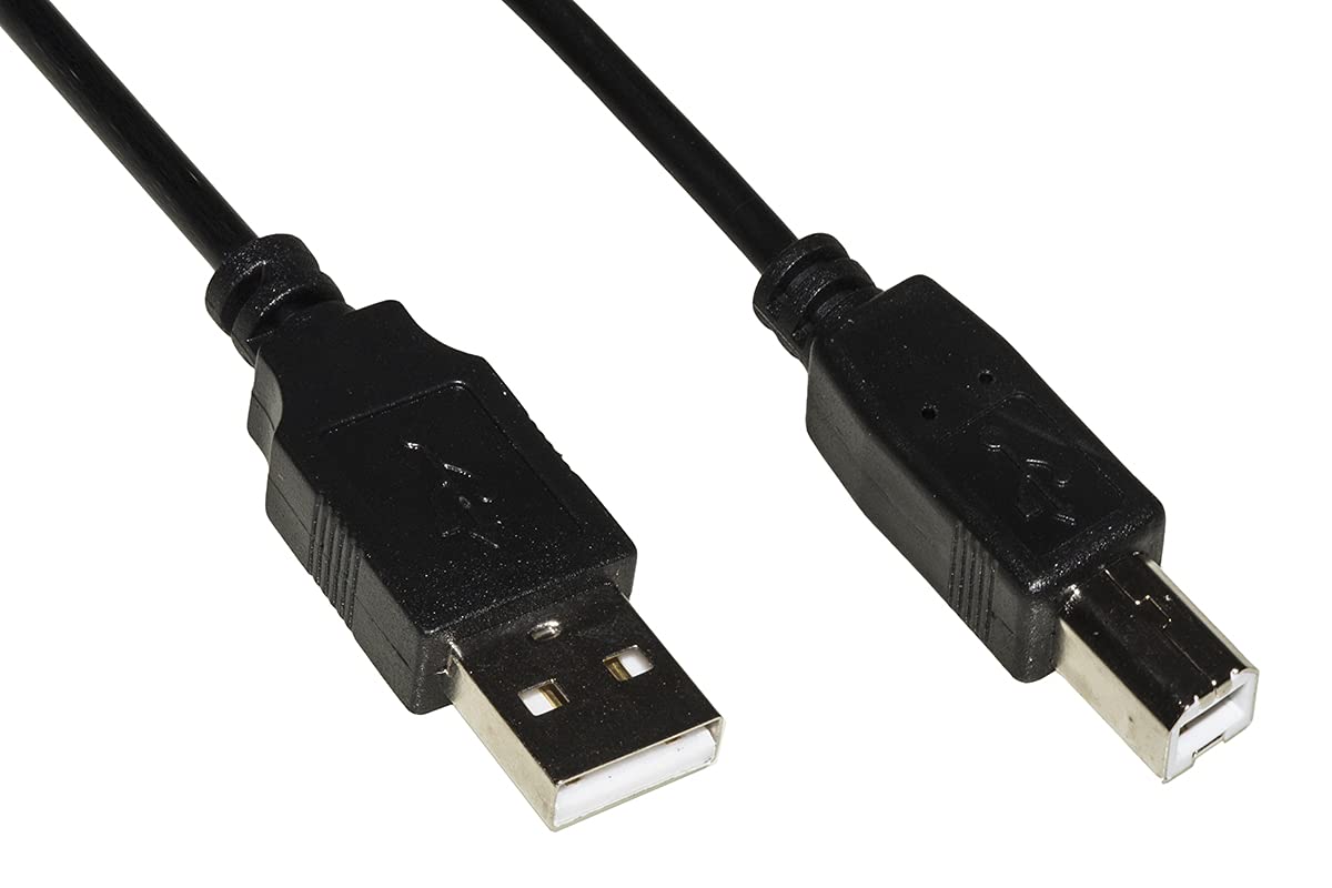 LINK LKCUSB2N Cable Usb 2.0 Connectors A-B Copper Mt 1.80 Color Black