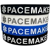 GMXLin Medical Alert ID Silicone Bracelet Sport Rubber Medical Awareness Emergency Wristband for Men Women