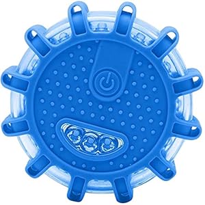 ZYW Set van 2 led-waarschuwingslichten voor de auto, rondom waarschuwingsknipperlichten, veiligheidsfakkelkit voor…