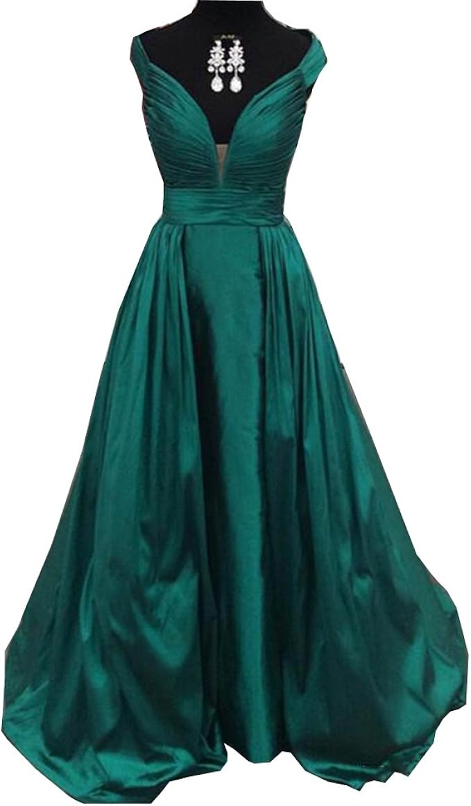 cocktail dress dark green
