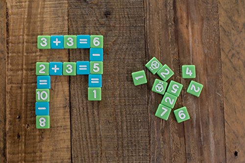 MBI Kids-The Numerical Tile Game For Kids in a Whale Pouch with Included Activity Booklet