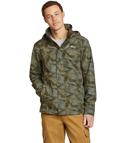 Eddie Bauer Men's IgniteLite Stretch Reversible Jacket, Fern