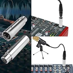 QIANRENON 5Pin XLR to 3Pin XLR DMX Converter