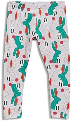 Little Maven Girls Cotton Ankle Length Basic Leggings 10037 5T