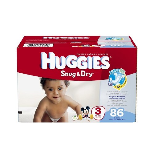 huggies snug and dry big pack