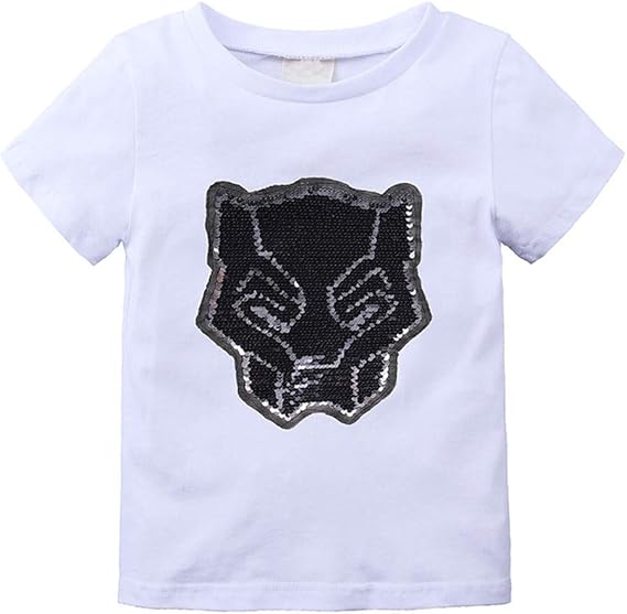 magliette paillettes bambino