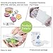 Silicone Stretch Lids Reusable 7 pack-Silicone Lids Silicon Covers Food Saver Covers Various Sizes for Food, Bowls, Bottles,Pots Cans, Cups, Platters, Dishes, Dishwasher, Jars, Oven, Microwave