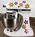Hippy Flowers Daisy Bakery Kitchenaid Mixer Mixing Machine Decal Art Wrap