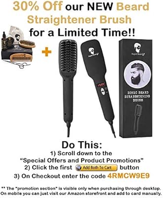 beard grooming & trimming kit for men care beard brush beard comb