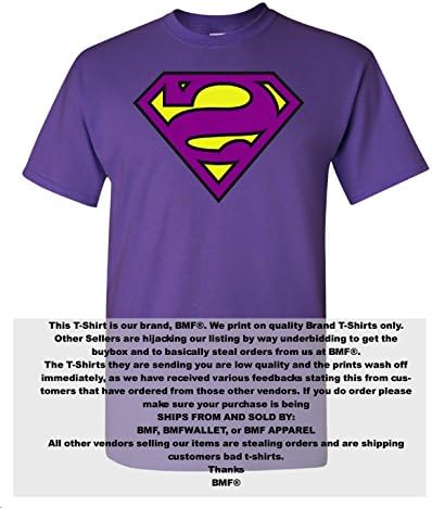 Bizarro Tee Shirt 100% Cotton Preshrunk Graphic T-Shirt (2XLarge, Purple)