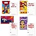Hallmark Justice League Valentines Day Cards and Mailbox for Kids School Classroom Exchange (1 Box, 32 Valentine Cards, 35 Stickers, 1 Teacher Card)