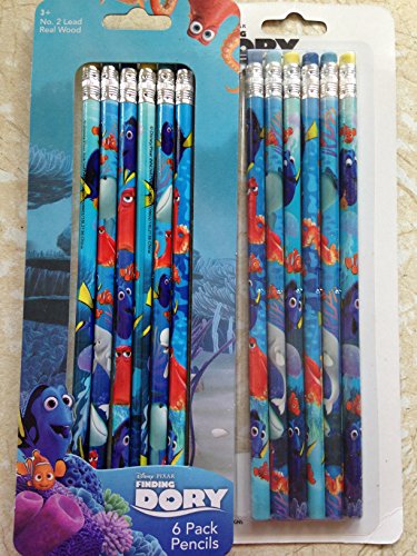Finding Dory 6 Pack Pencils