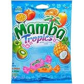 Mamba, Tropics Fruit Chews Fun Flavor Combos, 7.05 Ounce