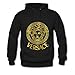 Kaodu Mens Hoodies Versace Black Size L