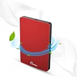 Sonnics 2TB Red External Portable Hard Drive USB 3.1 Type C for PC Mac PS4 Xbox view 4