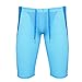 YiZYiF Men's Breathable Running Tights Bikini Stretch Workout Pants Blue Large