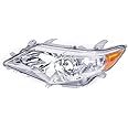 YIYIBYUS Headlights Assembly For 2012 2013 2014 Toyota Camry Projector Headlamp L LE SE XLE XSE Projector Halogen Front Head Lamps Replacement (Left Driver Side)
