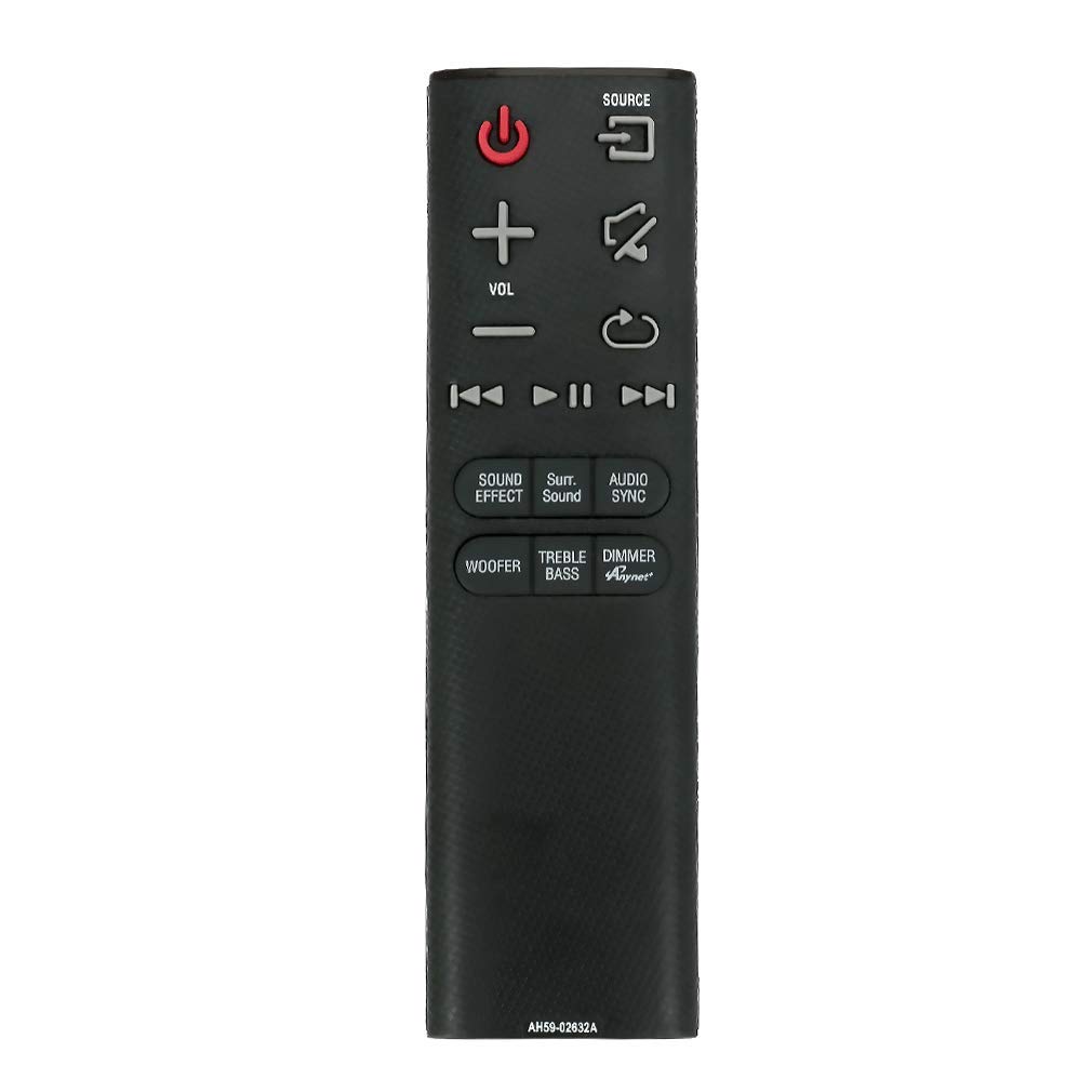 VINABTY AH59-02632A Remote Control Replace Fit for SAMSUNG Sound Bar HW-H751/ZA HW-H750 HW-H750/ZA HWH751/ZA HWH750 HWH751 HW-H751 HWH750/ZA
