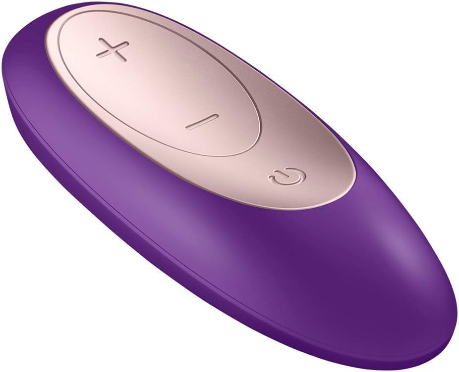 Satisfyer Partner Plus Remote Control Vibrators, Purple - Image 4